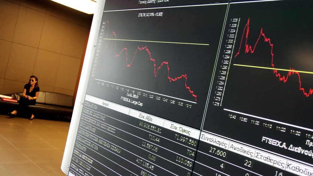 Χρηματιστήριο: Απώλειες 1% με βαρίδι την Eurobank και τζίρο μαμούθ 447 εκατ. ευρώ